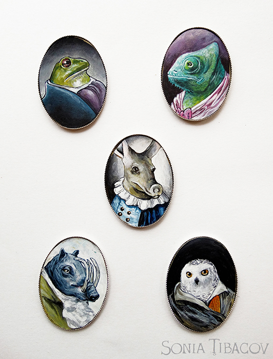 Creatures hand painted miniatures by Drakula Approved