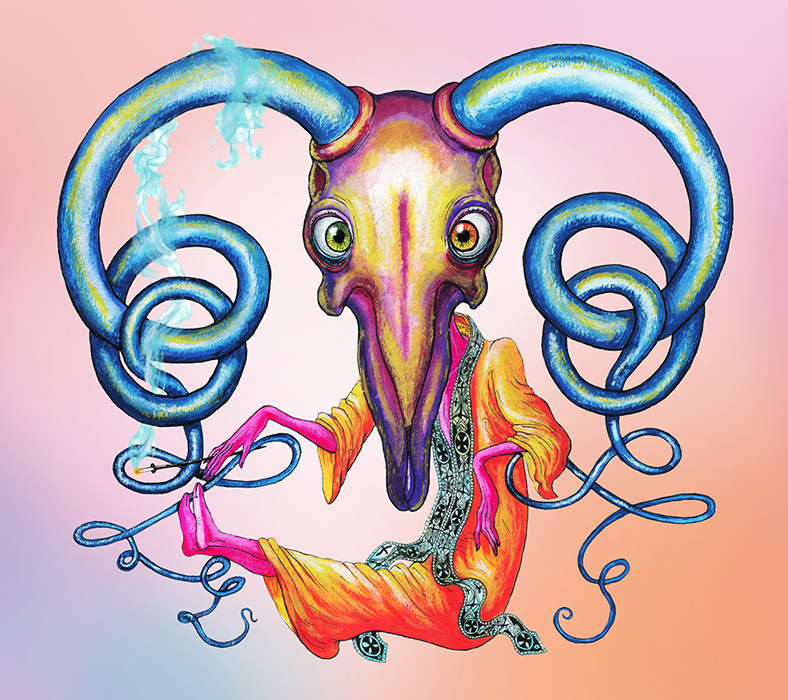 Ram w background